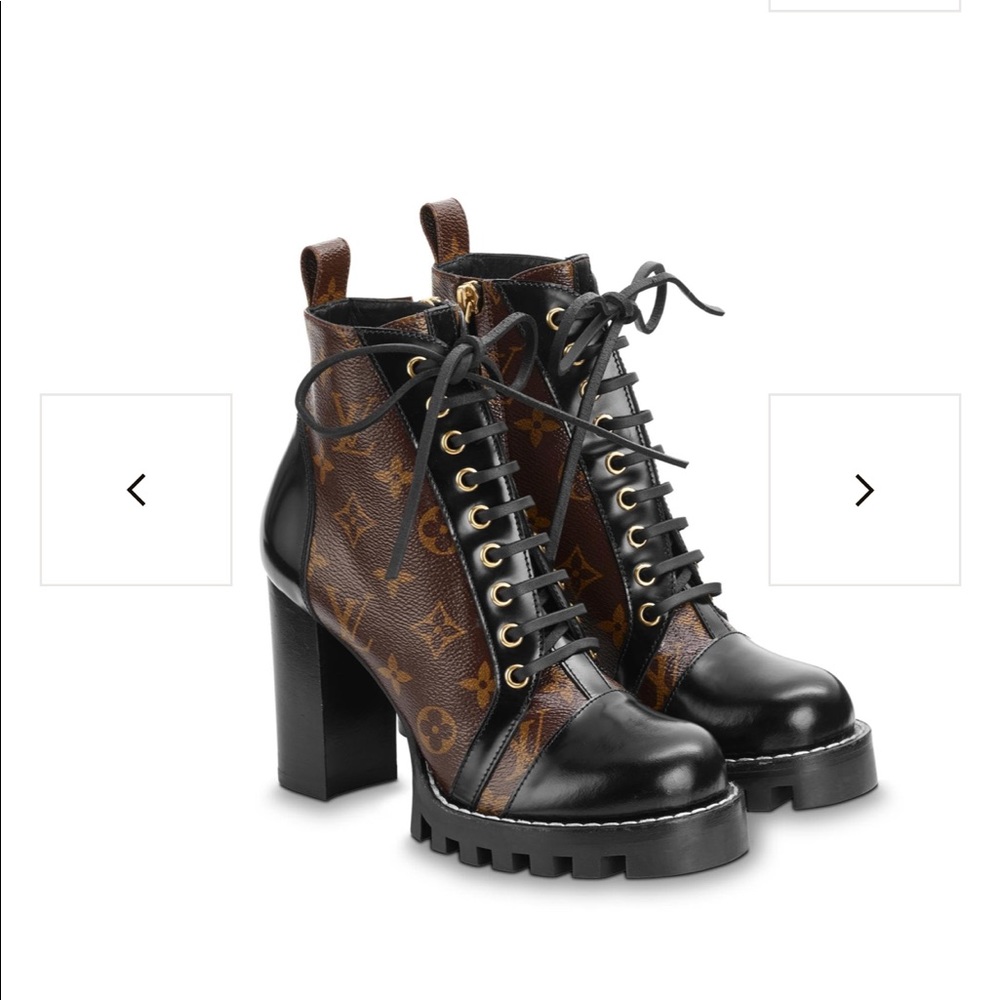 LOUIS VUITTON STAR TRAIL ANKLE BOOT